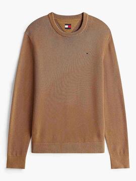JERSEY SLIM FIT CUELLO REDONDO CAMEL
