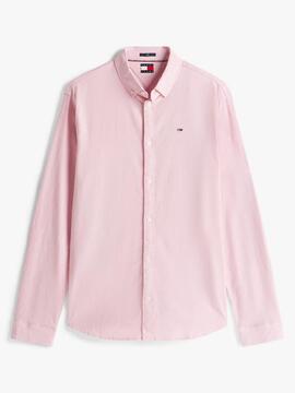 CAMISA DE OXFORD SLIM FIT ROSA
