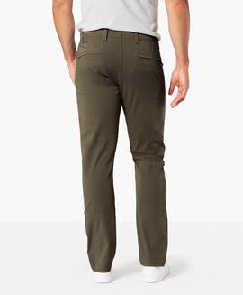 ALPHA KHAKI 360º FLEX SKINNY TAPERED OLIVE BROWN