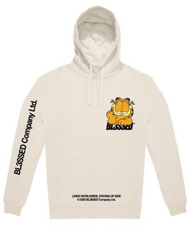 SUDADERA GARFIELD HOODIE OFFWHITE