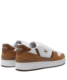 ZAPATILLAS DE HOMBRE T-CLIP SET WHITE / BROWN