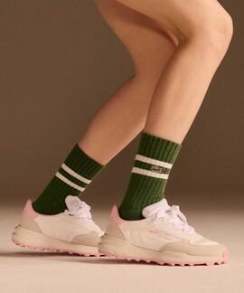ZAPATILLAS DE MUJER ELITE ACTIVE EVO WHITE  LIGHT PINK