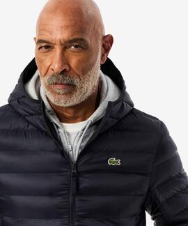 CHAQUETA ACOLCHADA HIDRÓFUGA SLIM FIT AZUL MARINO