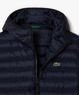 CHAQUETA ACOLCHADA HIDRÓFUGA SLIM FIT AZUL MARINO