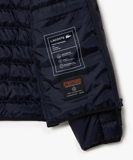 CHAQUETA ACOLCHADA HIDRÓFUGA SLIM FIT AZUL MARINO