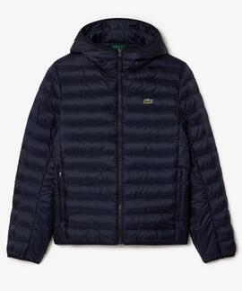 CHAQUETA ACOLCHADA HIDRÓFUGA SLIM FIT AZUL MARINO