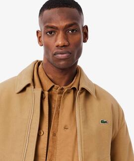 CHAQUETA DE MOLESKIN ACOLCHADA BEIGE
