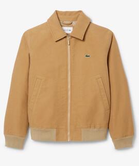 CHAQUETA DE MOLESKIN ACOLCHADA BEIGE