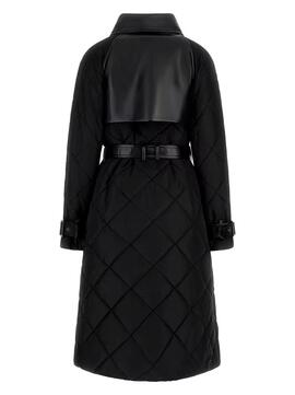 TRENCH ACOLCHADO ALEXANE REGULAR FIT NEGRO