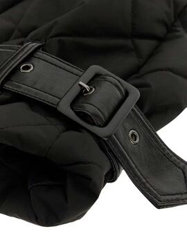 TRENCH ACOLCHADO ALEXANE REGULAR FIT NEGRO