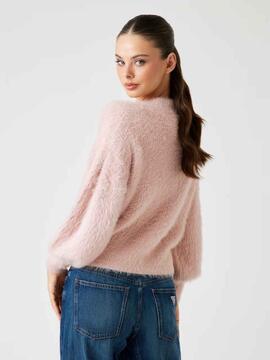 JERSEY KEYLA DE HILADO PELUDO ROSA