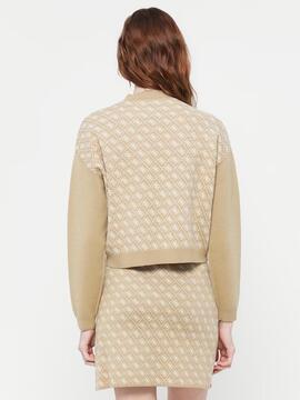 JERSEY AUBREY 4G RELAXED FIT BEIGE