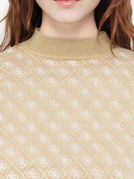 JERSEY AUBREY 4G RELAXED FIT BEIGE