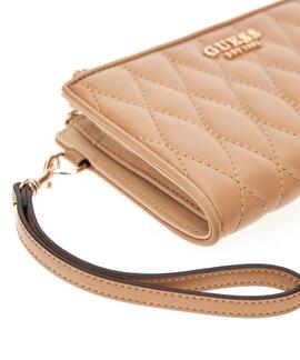 ORGANIZADOR VALLA ECOPIEL BEIGE ACOLCHADA Y PESPUN