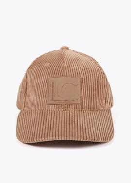 VISERA DE PANA BEIGE CON LOGO LC