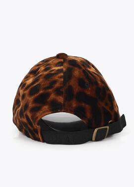 VISERA ANIMAL PRINT MARRÓN-CRUDO