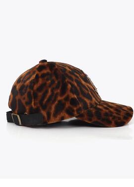 VISERA ANIMAL PRINT MARRÓN-CRUDO