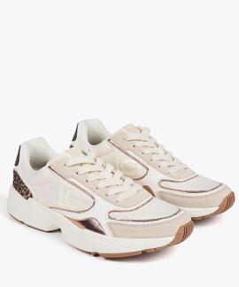 ZAPATILLA DEPORTIVA CON SUELA RUNNING CRUDO