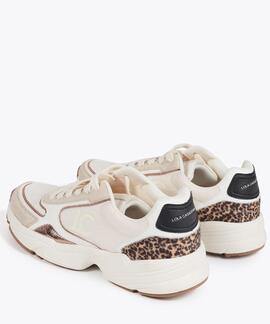 ZAPATILLA DEPORTIVA CON SUELA RUNNING CRUDO