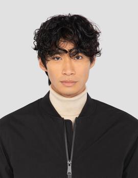 CAZADORA BOMBER ACOLCHADA DENIS SOFTSHELL NEGRO