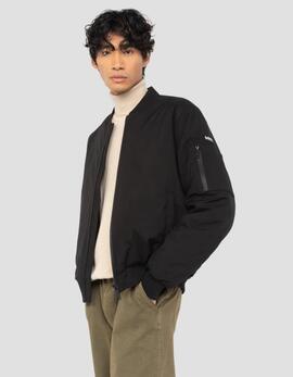 CAZADORA BOMBER ACOLCHADA DENIS SOFTSHELL NEGRO