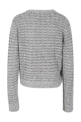 JERSEY CUELLO REDONDO RELAXED  FIT GRIS