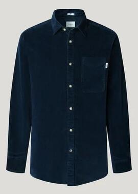 CAMISA DE PANA CLAYTON REGULAR FIT 594 DULWICH BLUE
