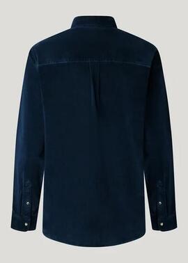 CAMISA DE PANA CLAYTON REGULAR FIT 594 DULWICH BLUE