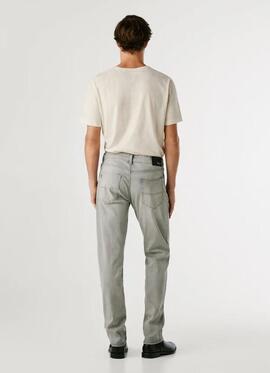 PANTALÓN VAQUERO CASH REGULAR FIT 8AA DENIM POWERFLEX GRIS