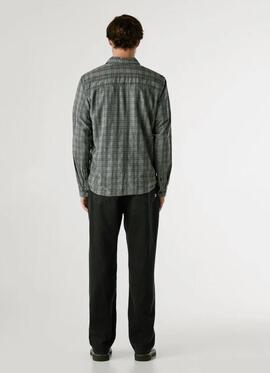 CAMISA DE FRANELA CLIVE REGULAR FIT 933 MARL GREY