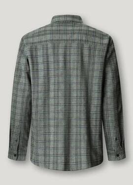 CAMISA DE FRANELA CLIVE REGULAR FIT 933 MARL GREY