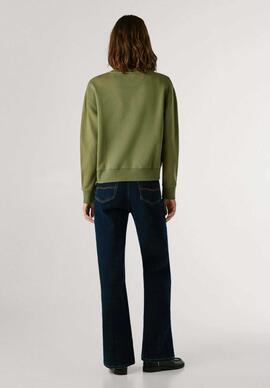 SUDADERA BEBERLY RELAXED FIT 765 KHAKI GREEN