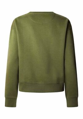 SUDADERA BEBERLY RELAXED FIT 765 KHAKI GREEN
