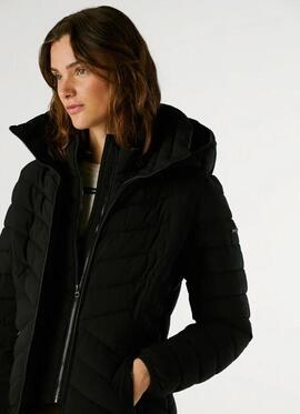 PLUMÍFERO ACOLCHADO IMPERMEABLE SAIN SHORT 999 BLACK