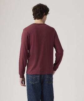 CAMISETA MANGA LARGA LEVI'S® ORIGINAL HOUSEMARK GRANATE