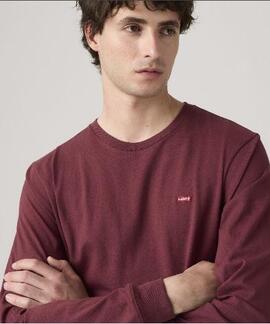 CAMISETA MANGA LARGA LEVI'S® ORIGINAL HOUSEMARK GRANATE