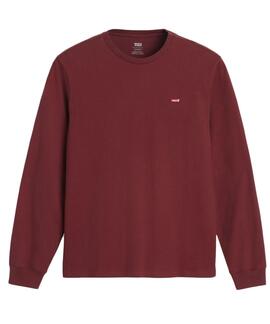 CAMISETA MANGA LARGA LEVI'S® ORIGINAL HOUSEMARK GRANATE