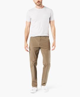 ALPHA KHAKI 360º FLEX SLIM TAPERED SHIITAKE