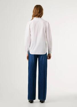 BLUSA POPELÍN PEARL REGULAR FIT 800 WHITE