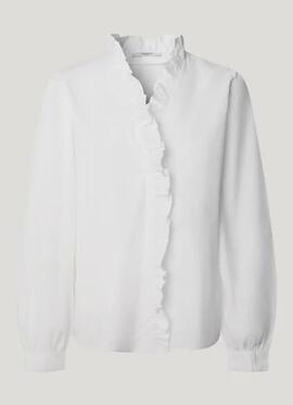BLUSA POPELÍN PEARL REGULAR FIT 800 WHITE
