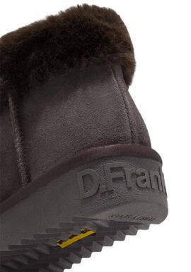 BOTAS NORDIC MID FUR BROWN  COW