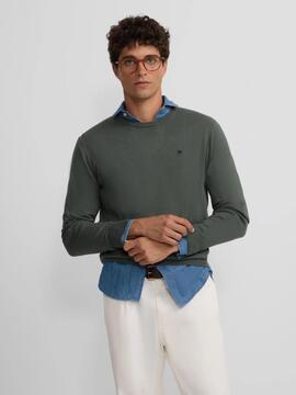 JERSEY CLASSIC CUELLO REDONDO VERDE CLARO