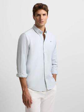CAMISA SPORT OXFORD RAQUETA SLIM FIT VERDE