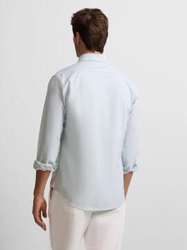 CAMISA SPORT OXFORD RAQUETA SLIM FIT VERDE