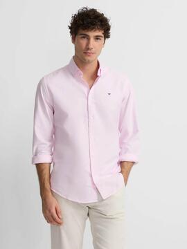 CAMISA SPORT OXFORD RAQUETA SLIM FIT ROSA