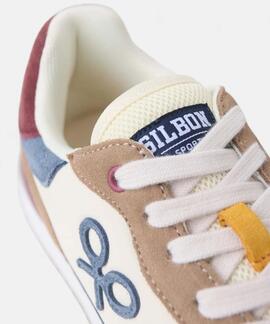ZAPATILLAS RUNNING MULTICOLOR BEIGE