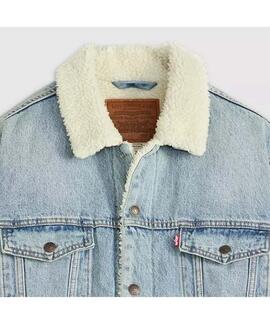 CAZADORA VAQUERA RELAXED FIT SHERPA TRUCKER KENTUCKY BLUE LI