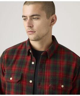 SOBRECAMISA JACKSON WORKER RELAXED FIT CALVIN PLAID RHYTHMIC