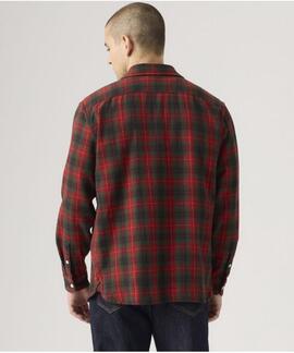 SOBRECAMISA JACKSON WORKER RELAXED FIT CALVIN PLAID RHYTHMIC