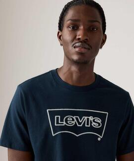 CAMISETA LEVI’S® GRAPHIC TEE AZUL MARINO